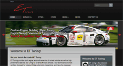 Desktop Screenshot of ettuning.com